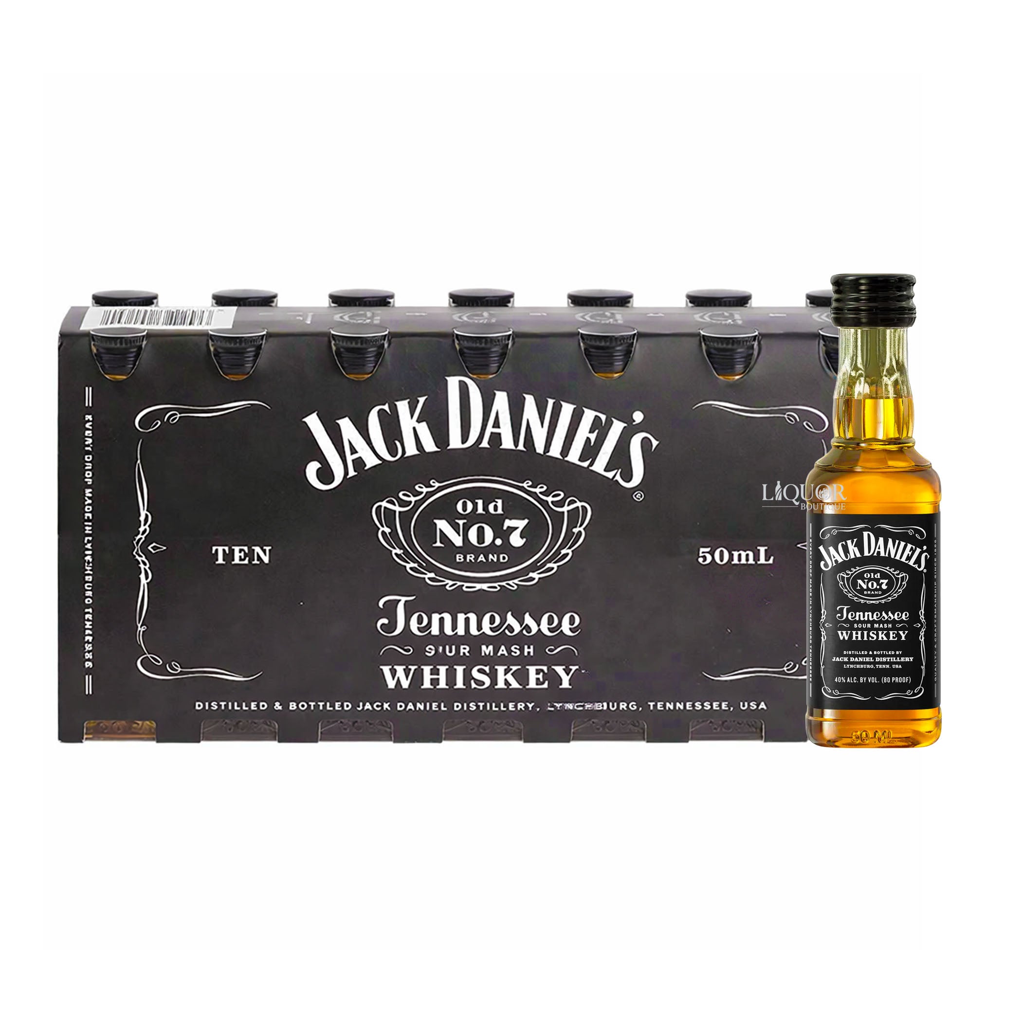 Jack Daniel's Whiskey 50ml 10 Pack – Liquor Boutique