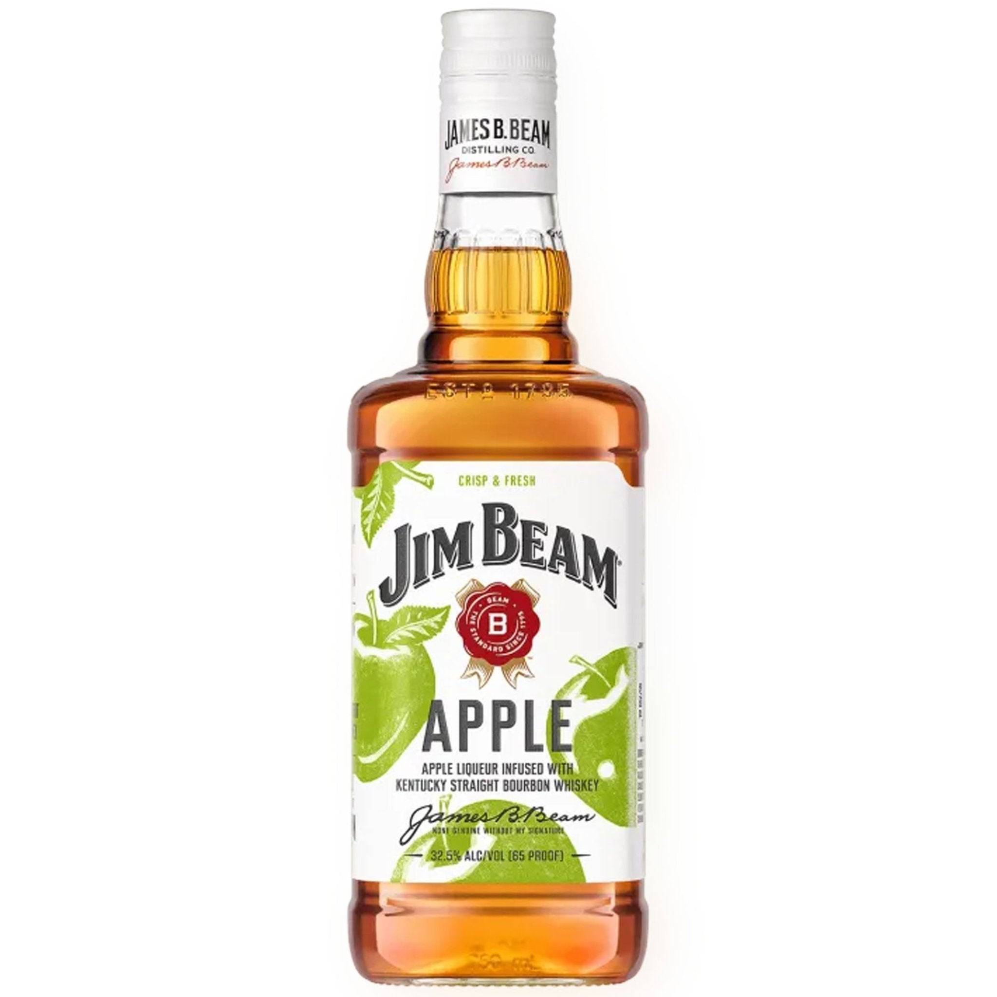 Jim Beam Apple Kentucky Straight Bourbon Whiskey 750ml - Liquor Boutique