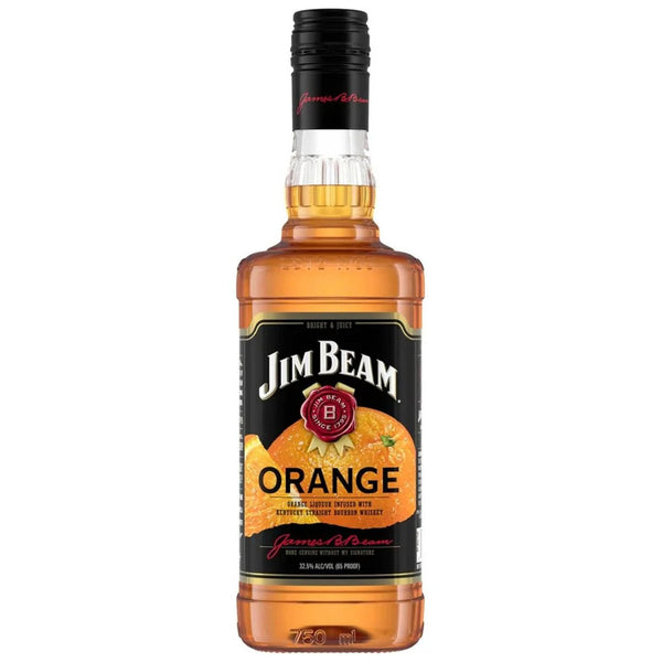 Jim Beam Orange Kentucky Straight Bourbon Whiskey 750ml - Liquor Boutique