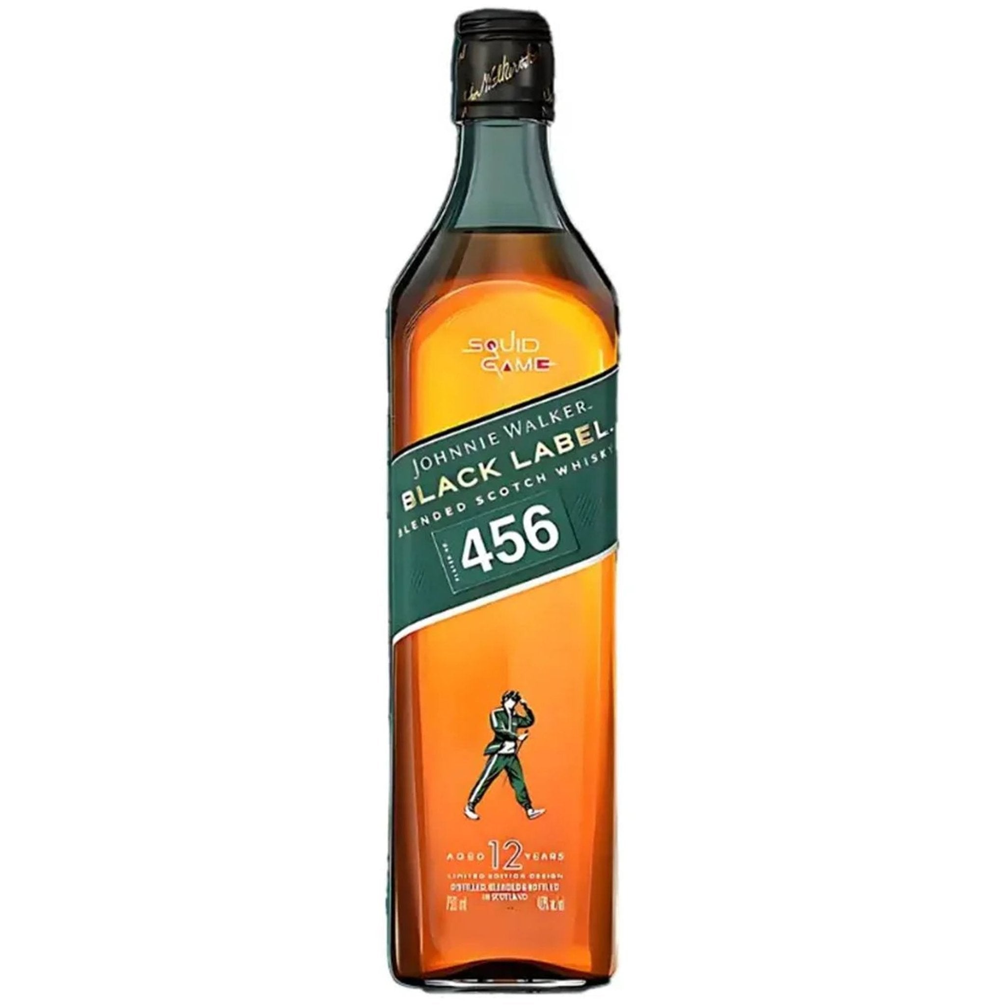 Johnnie Walker Black Label Squid Games Limited Edition Scotch 750ML - Liquor Boutique