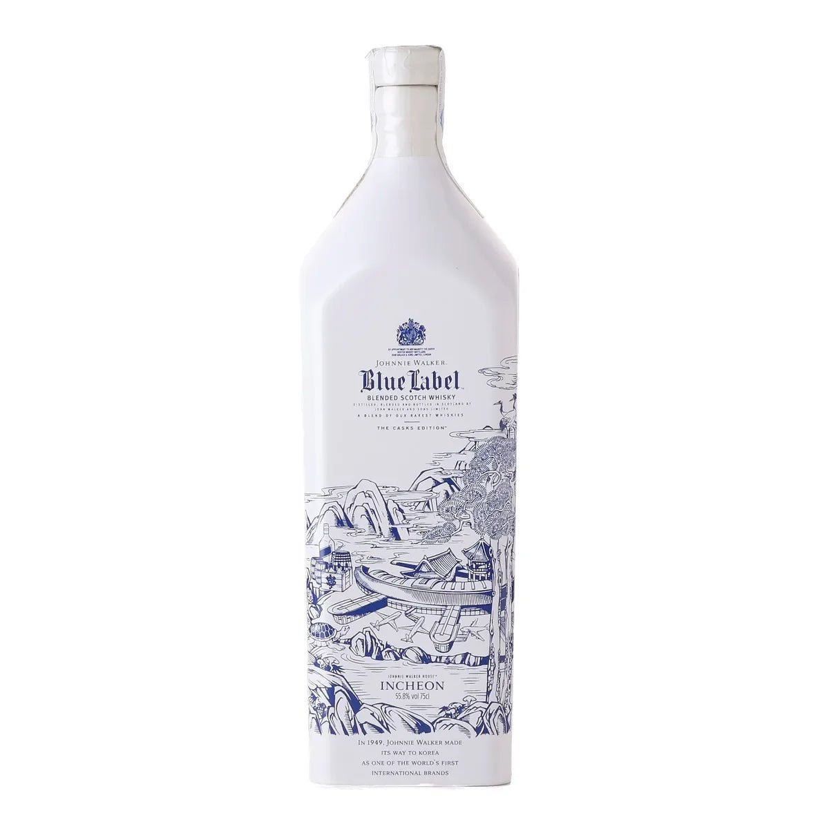 Johnnie Walker Blue Label Casks Edition Incheon Blended Scotch Whisky - Liquor Boutique