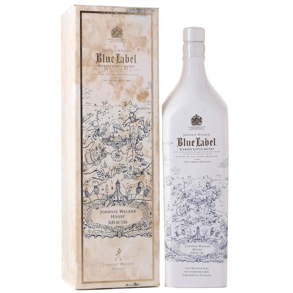 Johnnie Walker Blue Label Casks House Single Malt Edition Scotch 1L - Liquor Boutique