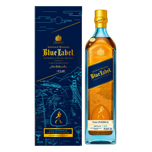 Johnnie Walker Blue Label Cities California Blended Scotch Whisky 750ml - Liquor Boutique