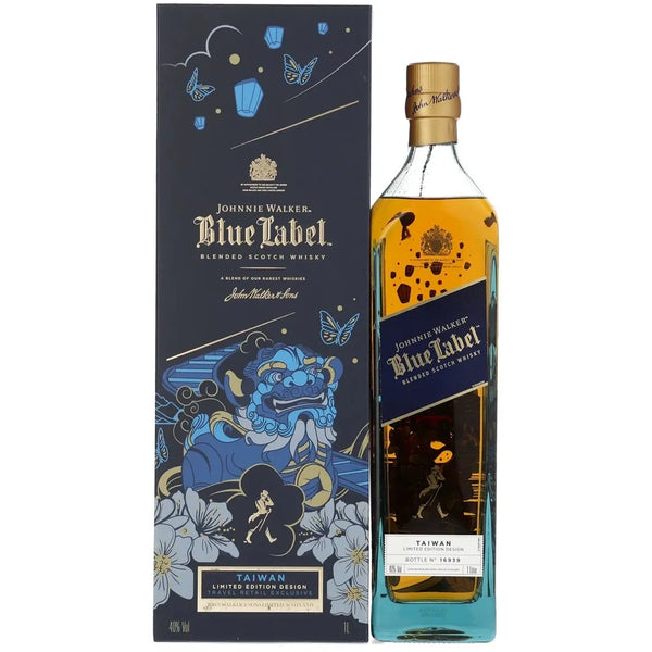 Johnnie Walker Blue Label Taiwan Blended Scotch 1L - Liquor Boutique
