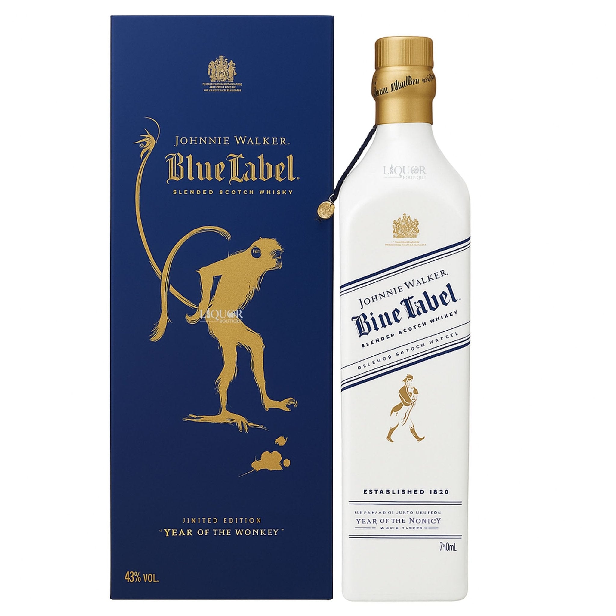 Johnnie Walker Blue Label Year of the Monkey Limited Edition - Liquor Boutique