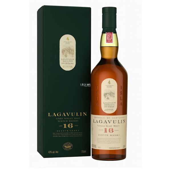 Lagavulin 16 Year Islay Single Malt Scotch Whiskey 750ml - Liquor Boutique