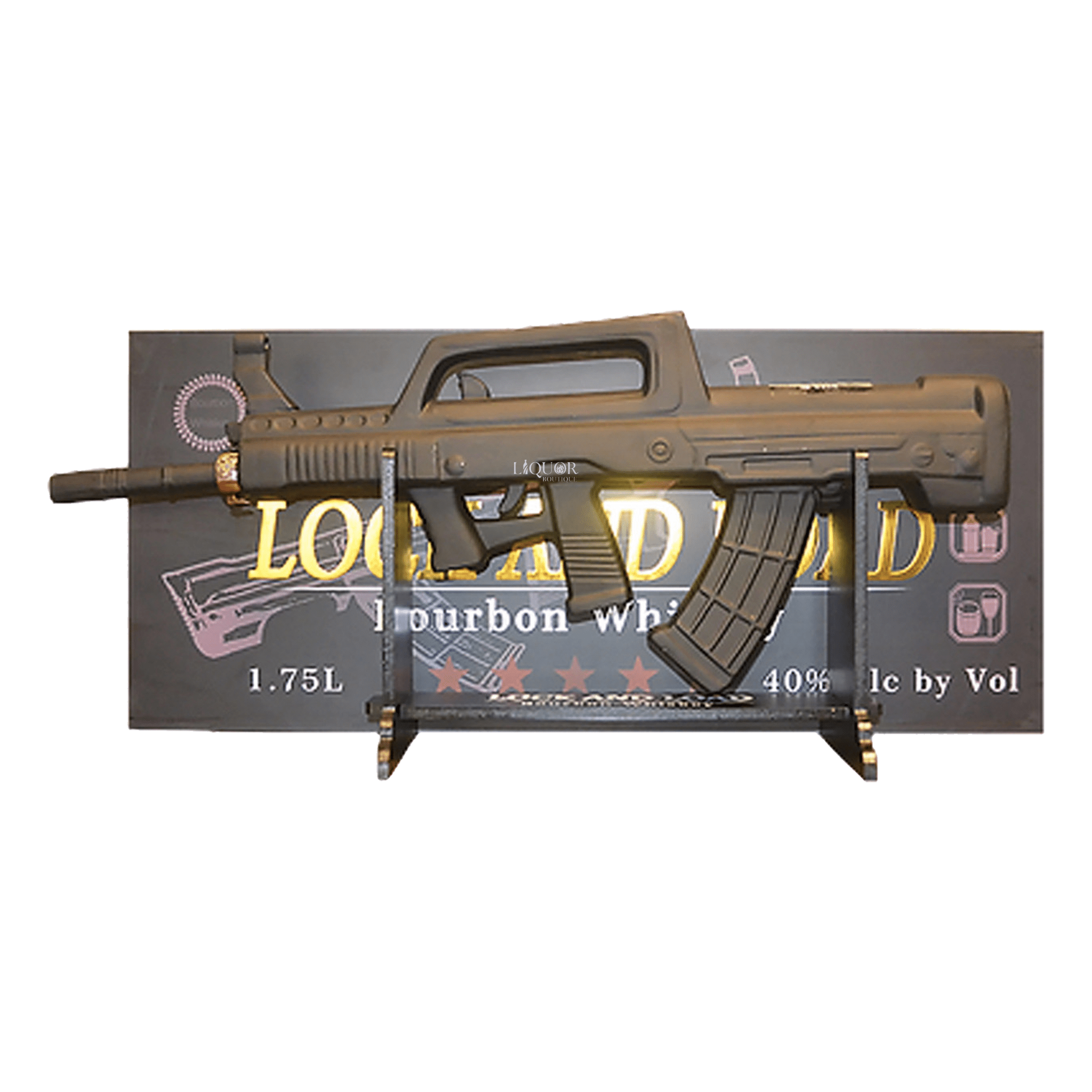 Lock & Load Bull Pop Gun Bourbon 1.75L - Liquor Boutique