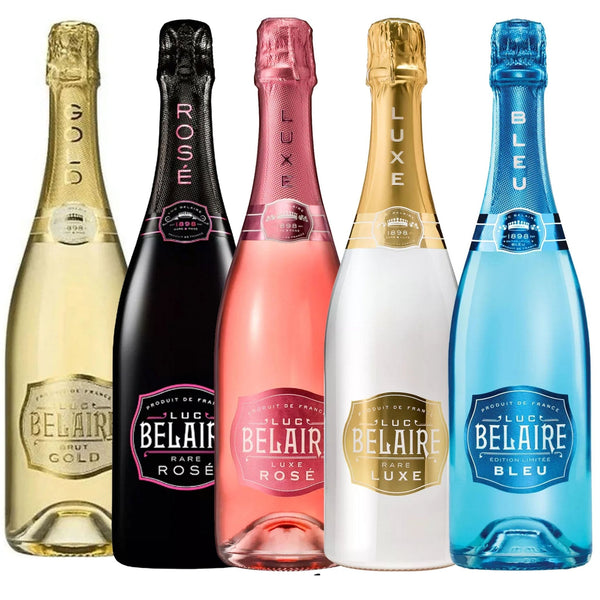 Luc Belaire Champagne Complete Bundle 750ml - Liquor Boutique