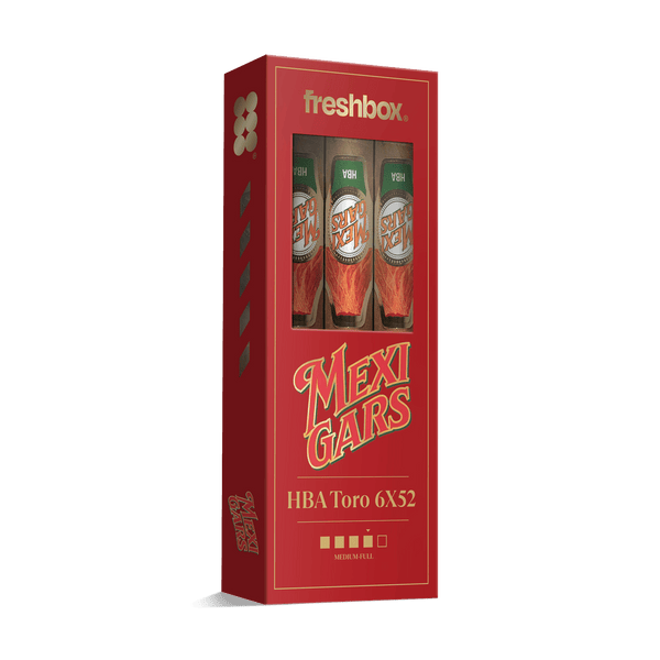 Mexigar HBA 6x52 FreshBox | Cigar 3-Pack - Liquor Boutique