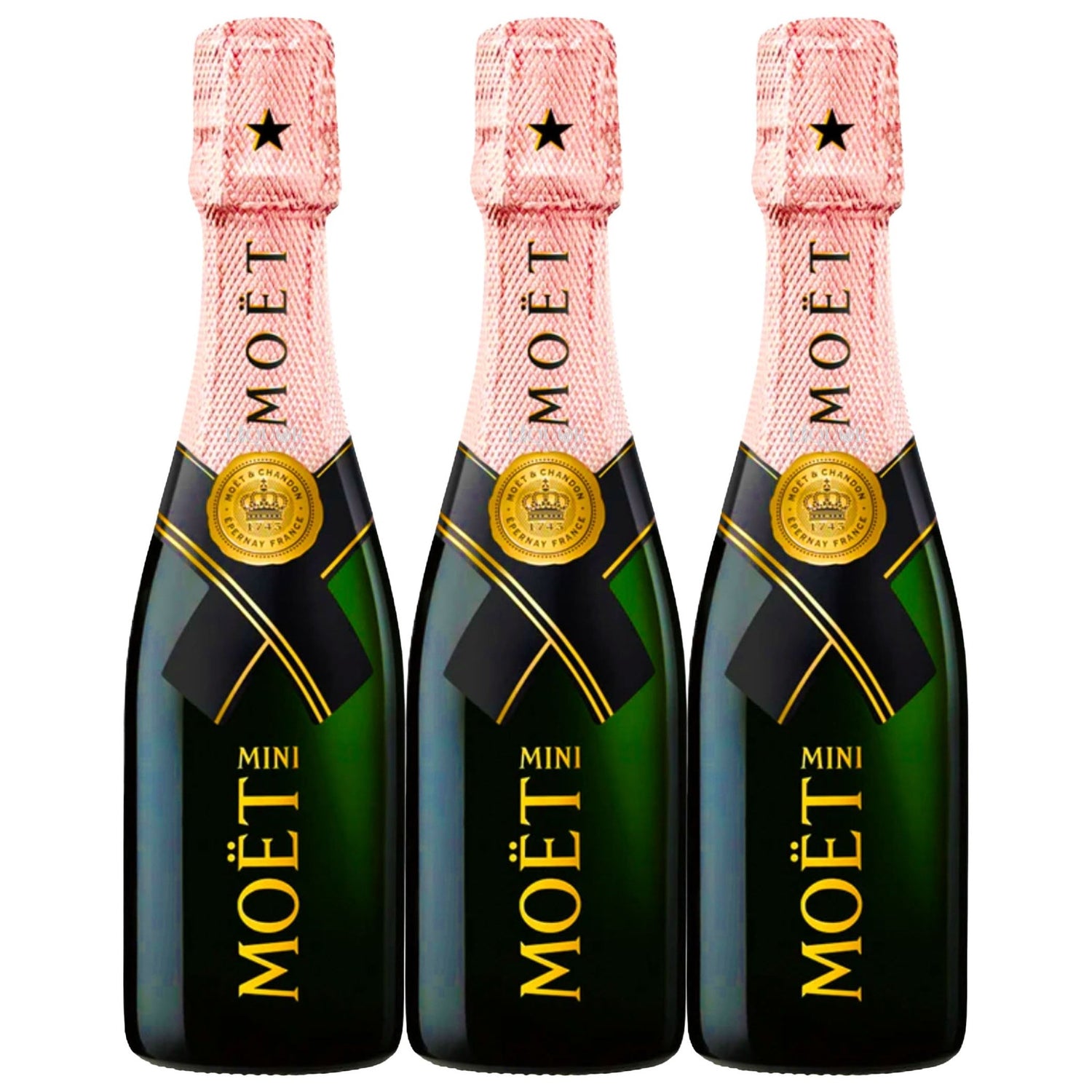 Moët & Chandon Impérial Brut Rosé Mini Champagne 187ml - Liquor Boutique