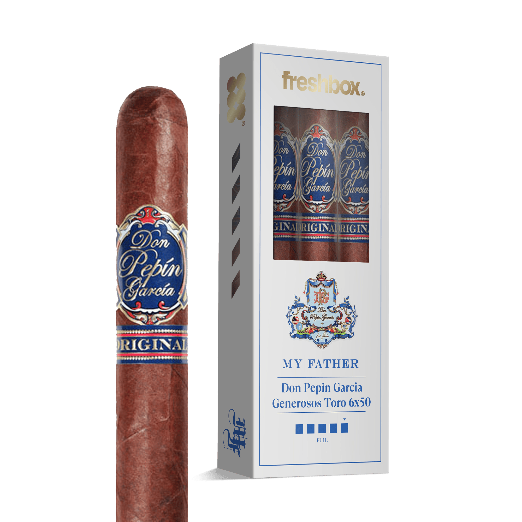 My Father Don Pepin Garcia Generosos Toro 6x50 FreshBox | 3-Pack