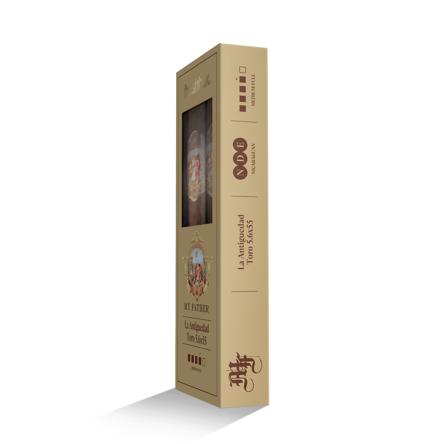 My Father La Antiguedad Toro 5.6x55 FreshBox | Cigar 3-Pack - Liquor Boutique