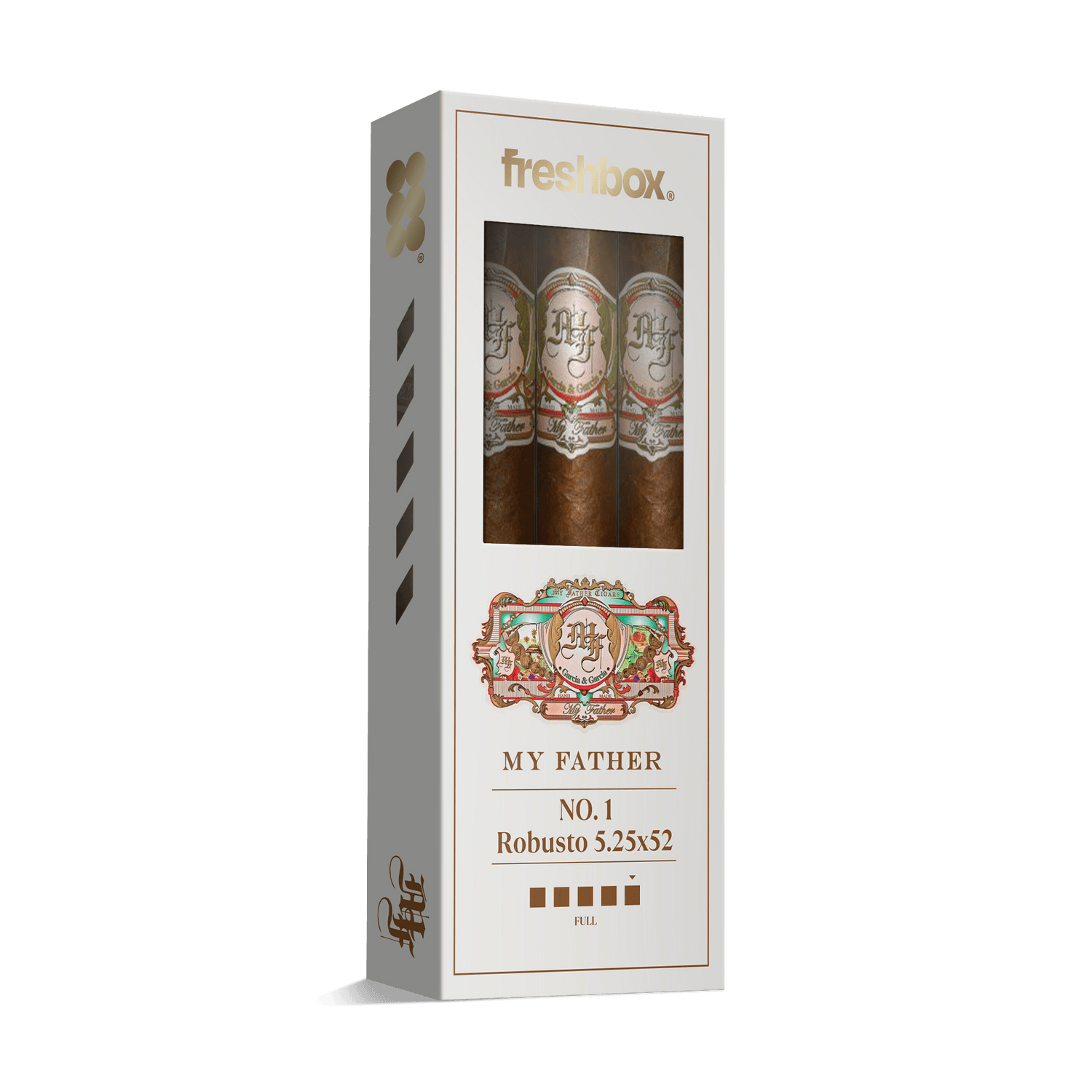 My Father NO. 1 Robusto 5.25x52 FreshBox | Cigar 3-Pack - Liquor Boutique
