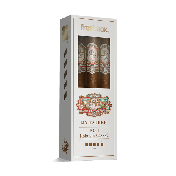 My Father NO. 1 Robusto 5.25x52 FreshBox | Cigar 3-Pack - Liquor Boutique