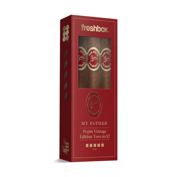 My Father Pepin Vintage Edition Toro 6x52 FreshBox | Cigar 3-Pack - Liquor Boutique