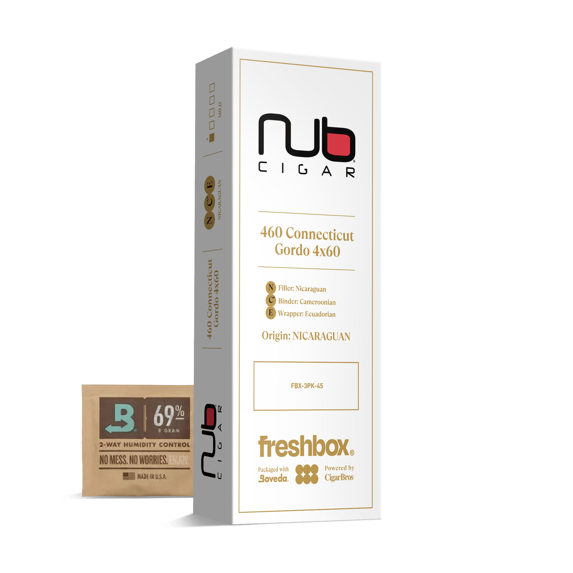 Nub 460 Connecticut 4x60 FreshBox | 3-Pack