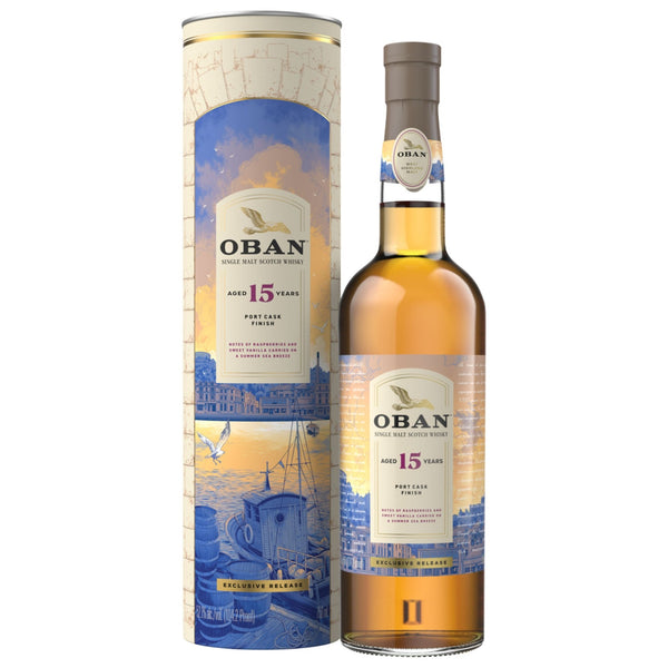 Oban 15 Port Cask Finish Single Malt Scotch Whisky 750ml - Liquor Boutique