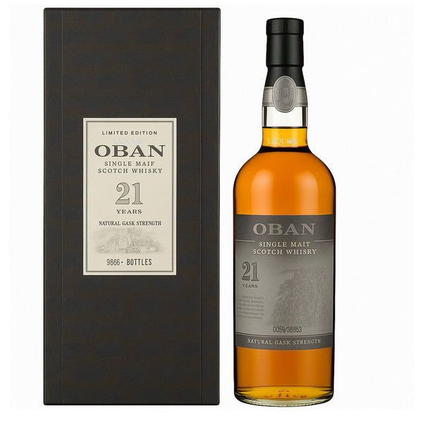 Oban 21 Year Natural Cask Strength Single Malt Scotch Whisky - Liquor Boutique