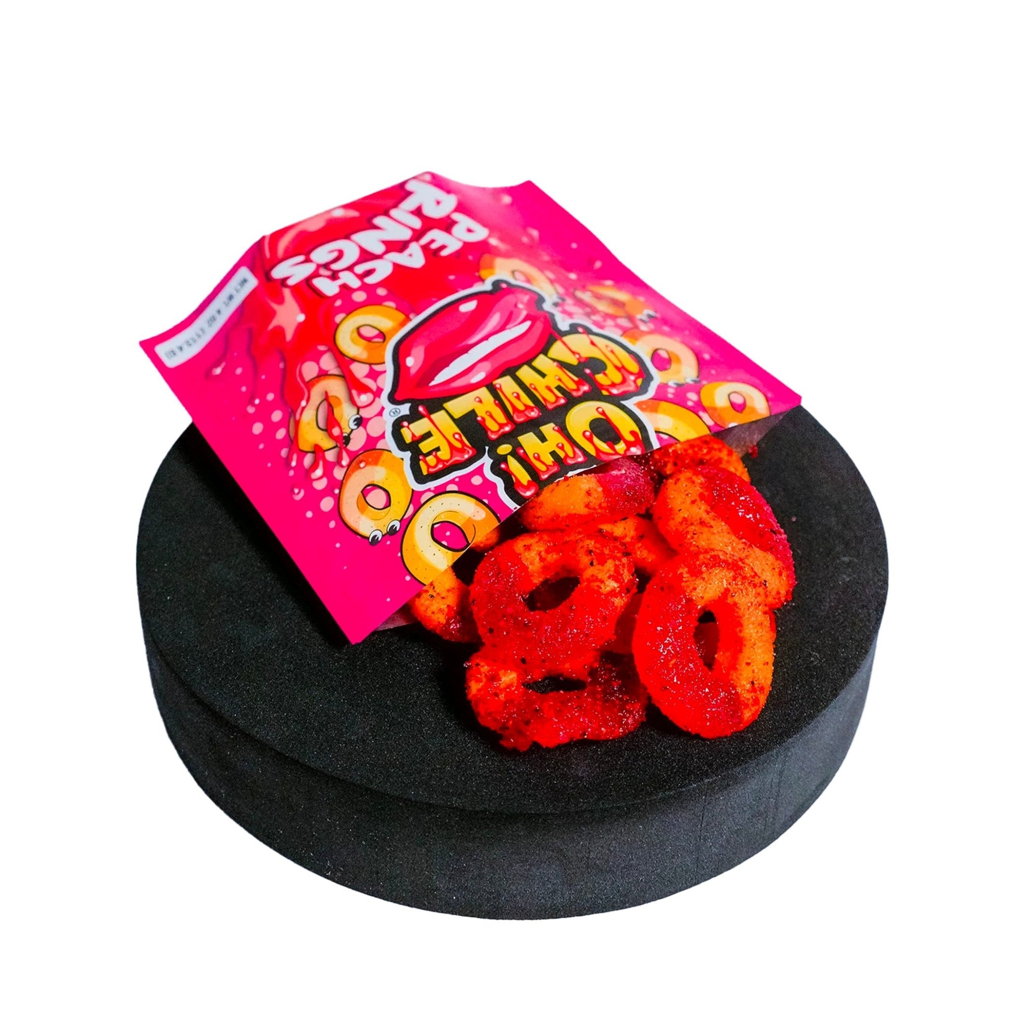 Oh! Chile Candy Peach Rings - Liquor Boutique