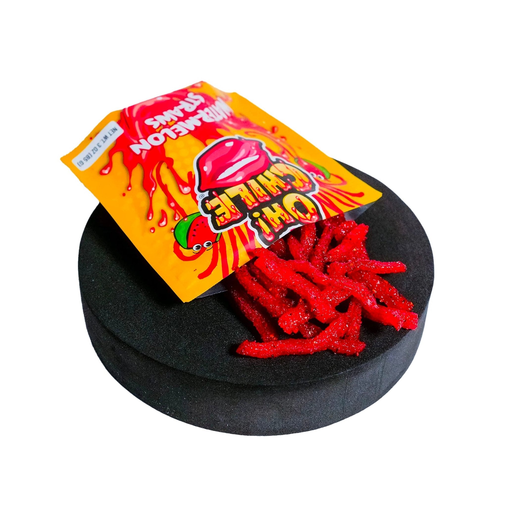 Oh! Chile Candy Watermelon Straws - Liquor Boutique