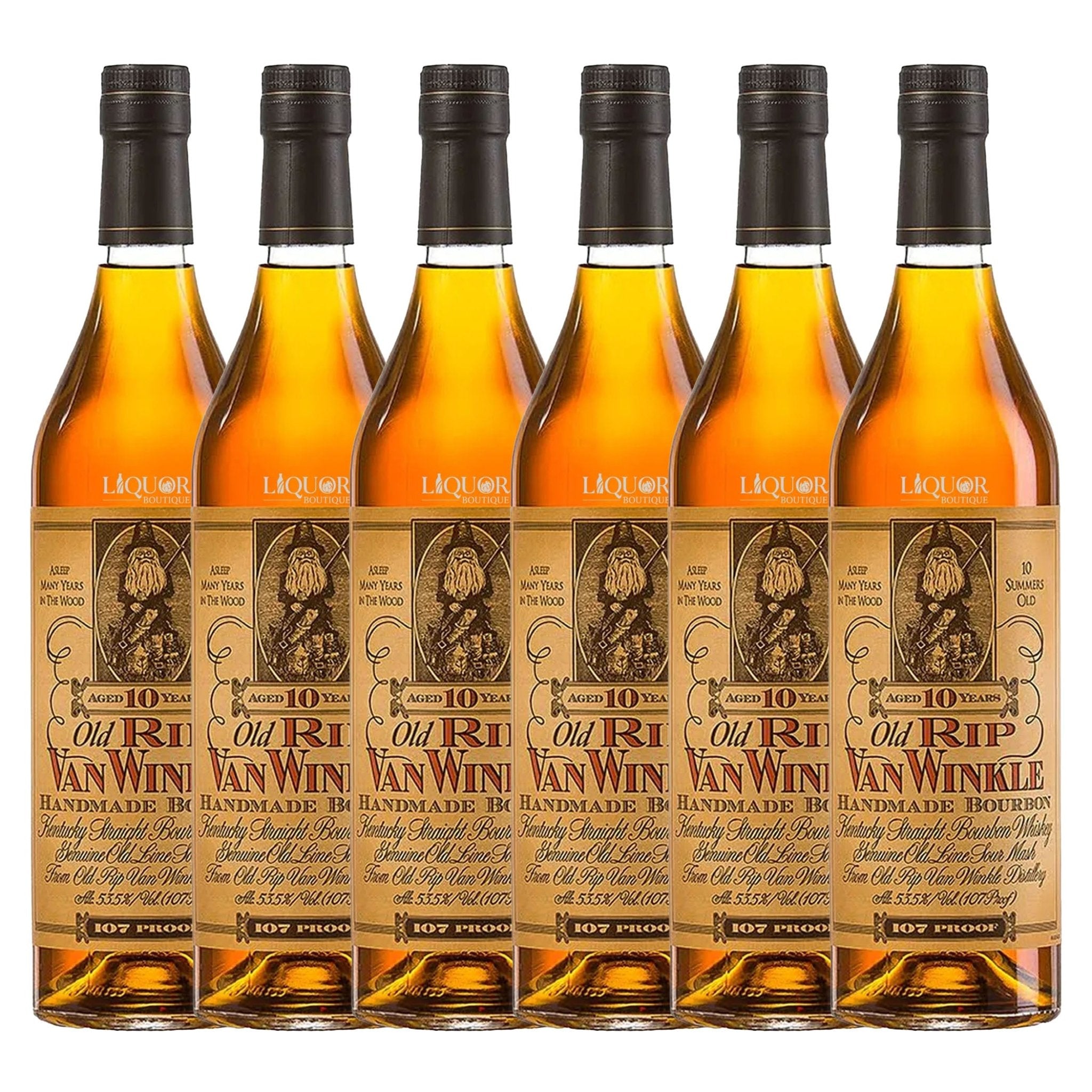 Old Rip Van Winkle 10 Year Straight Bourbon Whiskey 750ml - Liquor Boutique