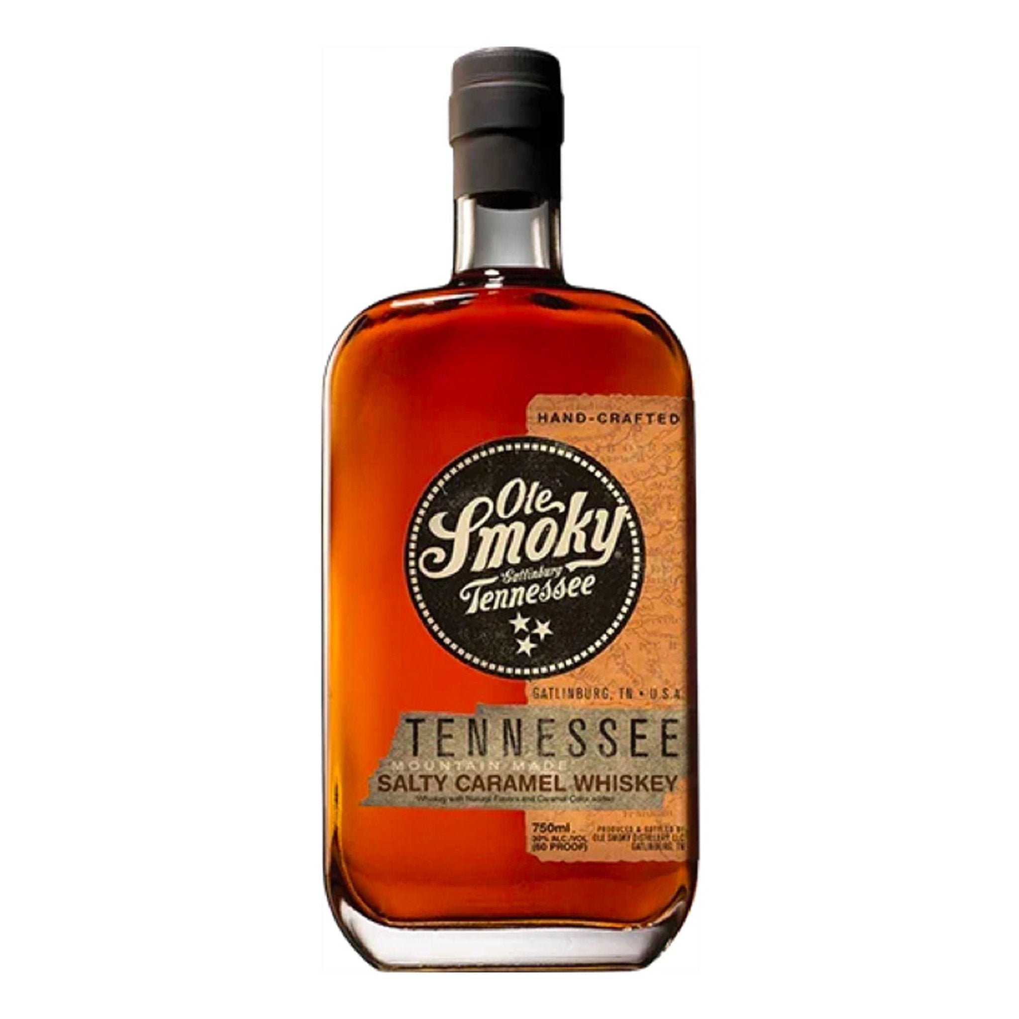 Ole Smoky Salty Caramel Whiskey 750 ML - Liquor Boutique