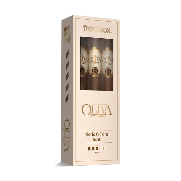 Oliva Serie G Toro 6x50 FreshBox | Cigar 3-Pack - Liquor Boutique