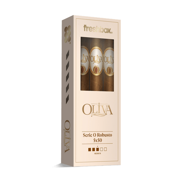 Oliva Serie O Robusto 5x50 FreshBox | Cigar 3-Pack - Liquor Boutique