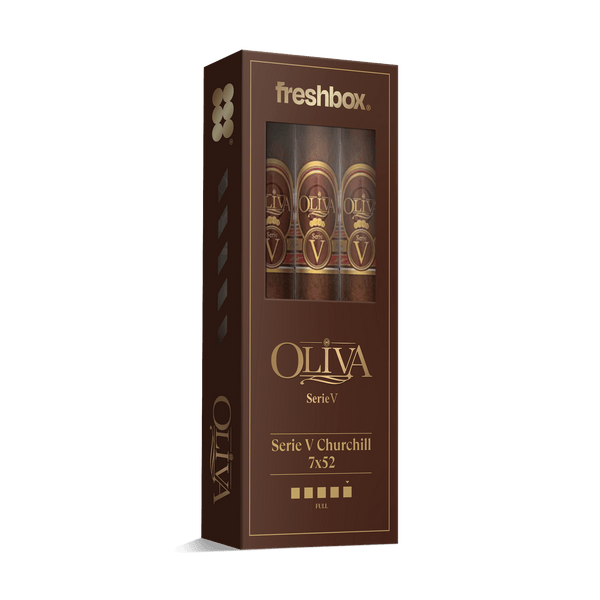 Oliva Serie V Churchill 7x52 FreshBox | Cigar 3-Pack - Liquor Boutique