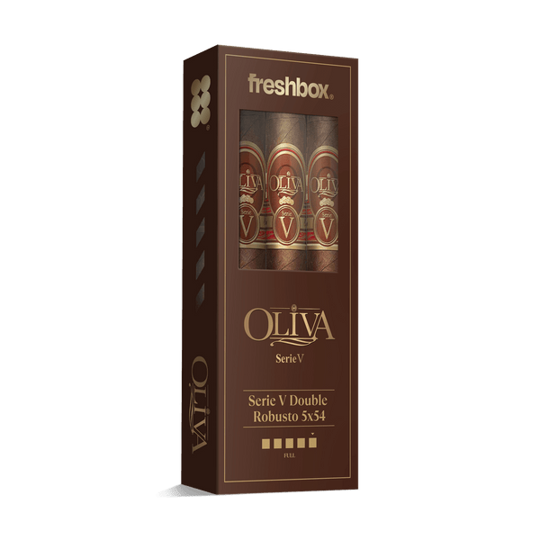 Oliva Serie V Double Robusto 5x54 FreshBox | Cigar 3-Pack - Liquor Boutique