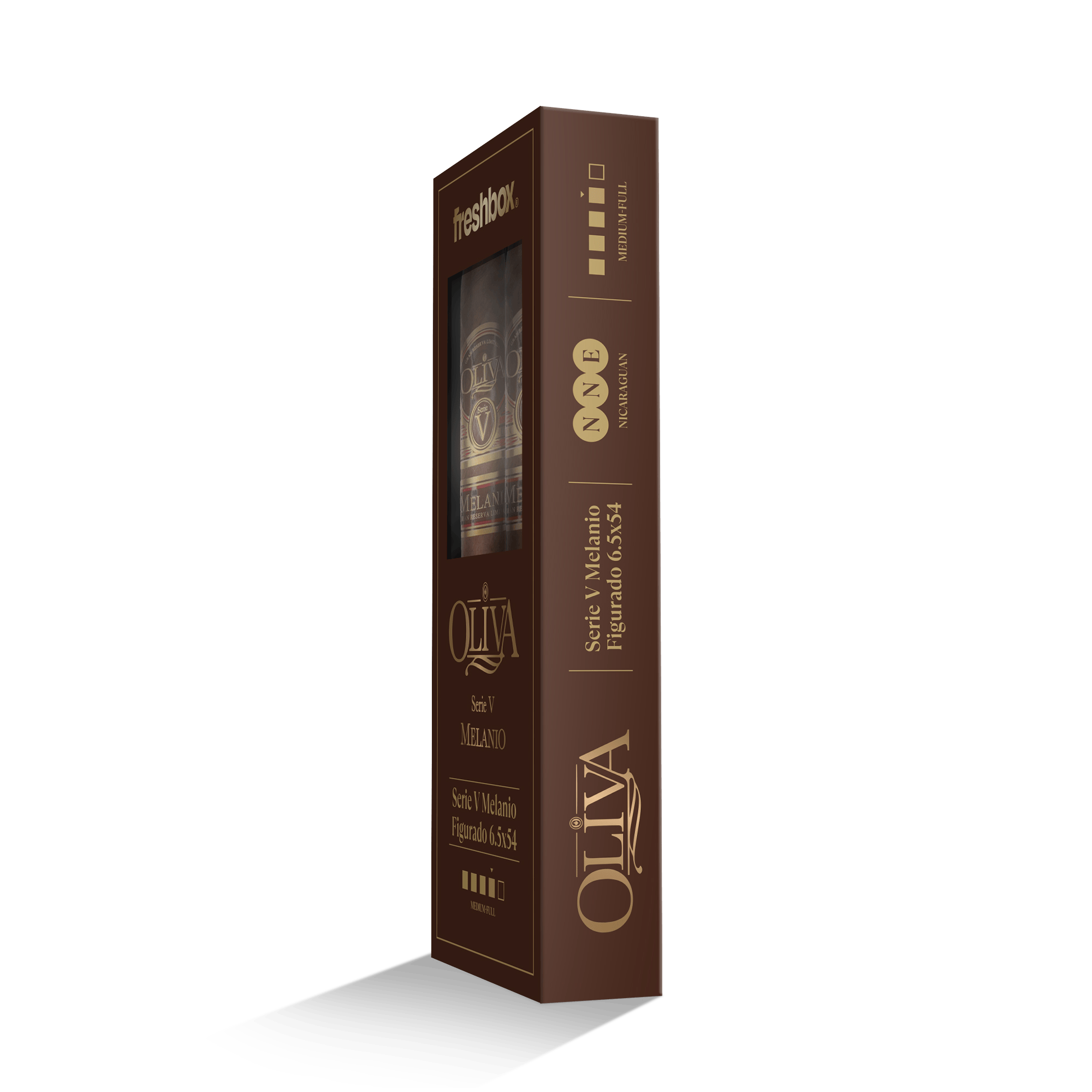 Oliva Serie V Melanio Figurado 6.5x54 FreshBox | 3-Pack