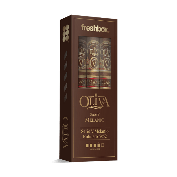 Oliva Serie V Melanio Robusto 5x52 FreshBox | Cigar 3-Pack - Liquor Boutique