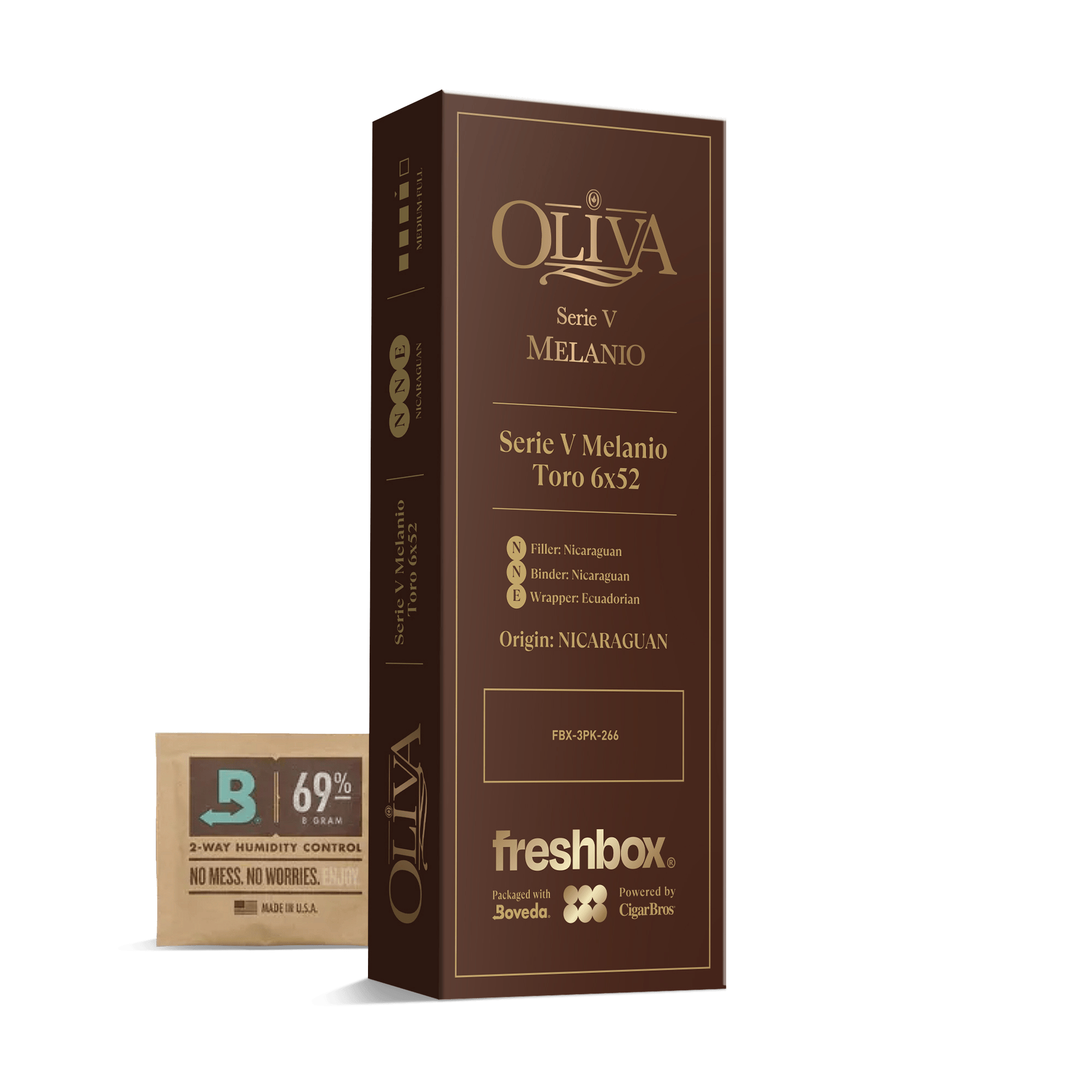 Oliva Serie V Melanio Toro 6x52 FreshBox | 3-Pack