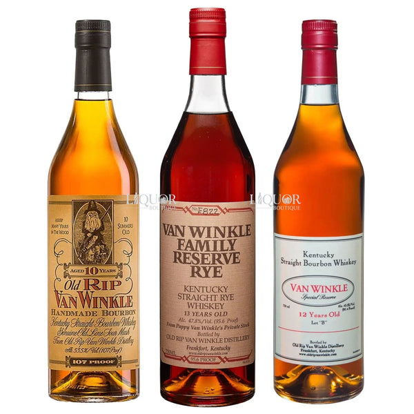 Pappy Van Winkle 10, 12 & 13 Year Bundle - Liquor Boutique