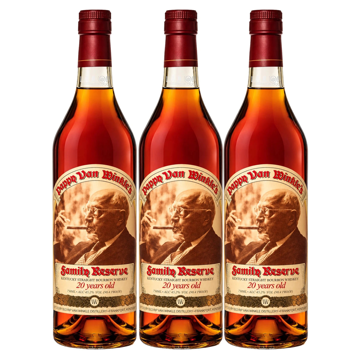 Pappy Van Winkle 20 Year Bourbon Whiskey 750ml - Liquor Boutique