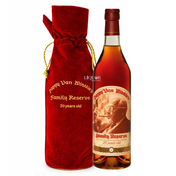Pappy Van Winkle 20 Year Bourbon Whiskey 750ml - Liquor Boutique