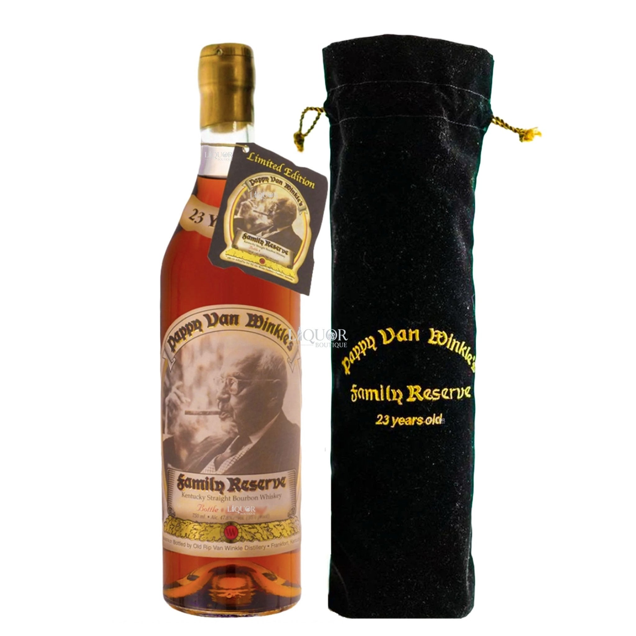 Pappy Van Winkle 23 Year Old Family Reserve 2005 Gold Wax Bourbon Whiskey - Liquor Boutique