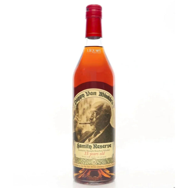 Pappy Van Winkle Family Reserve 15 Year Bourbon "Santa" Red Foil Bourbon Whiskey 750ml - Liquor Boutique