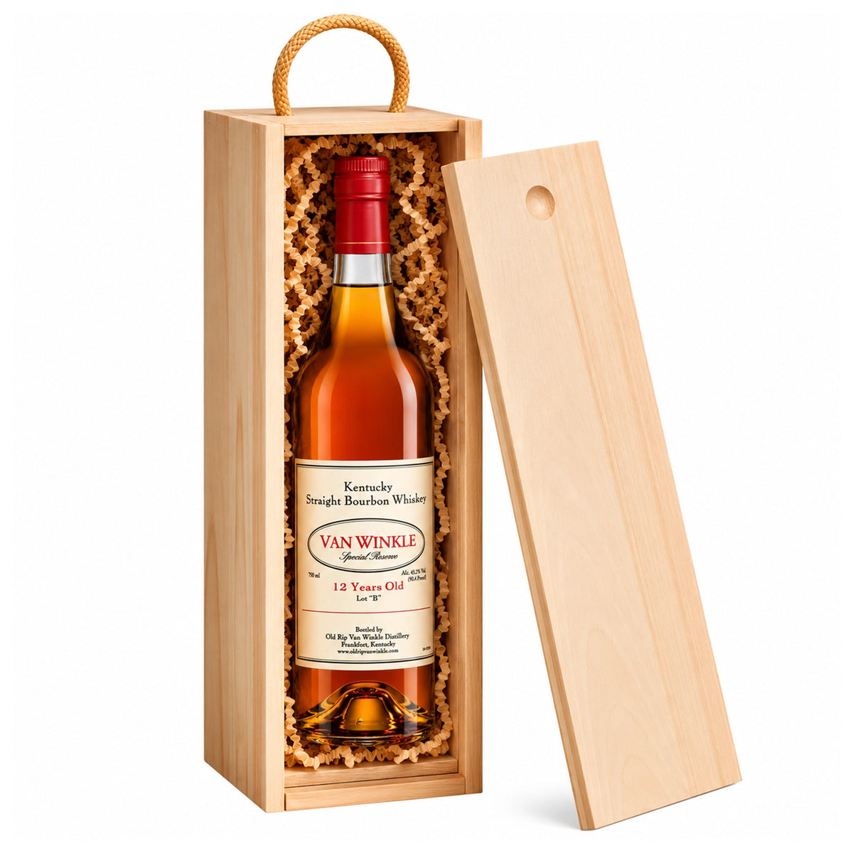Van Winkle Special Reserve Lot B 12 Year Bourbon Whiskey with Wooden Gift Box 750ml