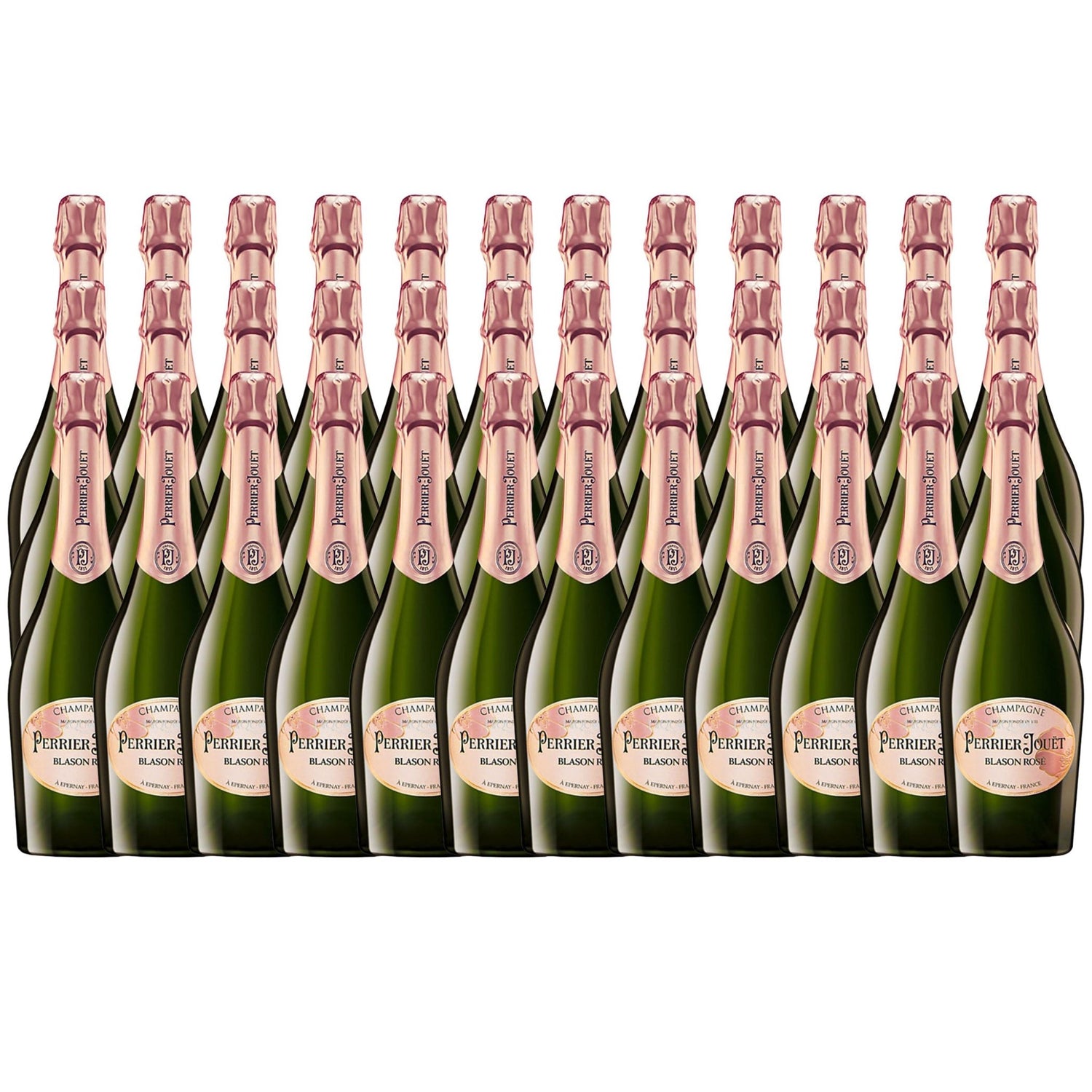 Perrier Jouet Brut Blason Rose Champagne 750ml - Liquor Boutique