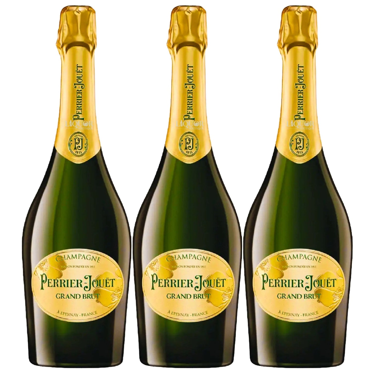 Perrier Jouët Grand Brut Champagne 750ml - Liquor Boutique