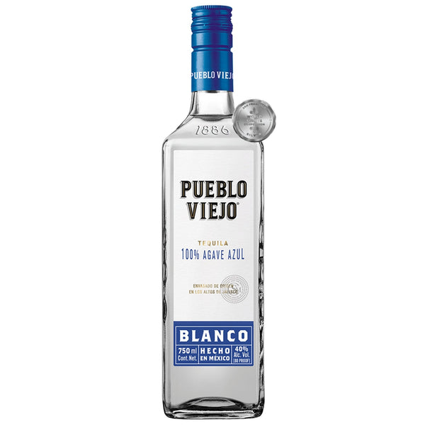 Pueblo Viejo Blanco Tequila 750ml - Liquor Boutique
