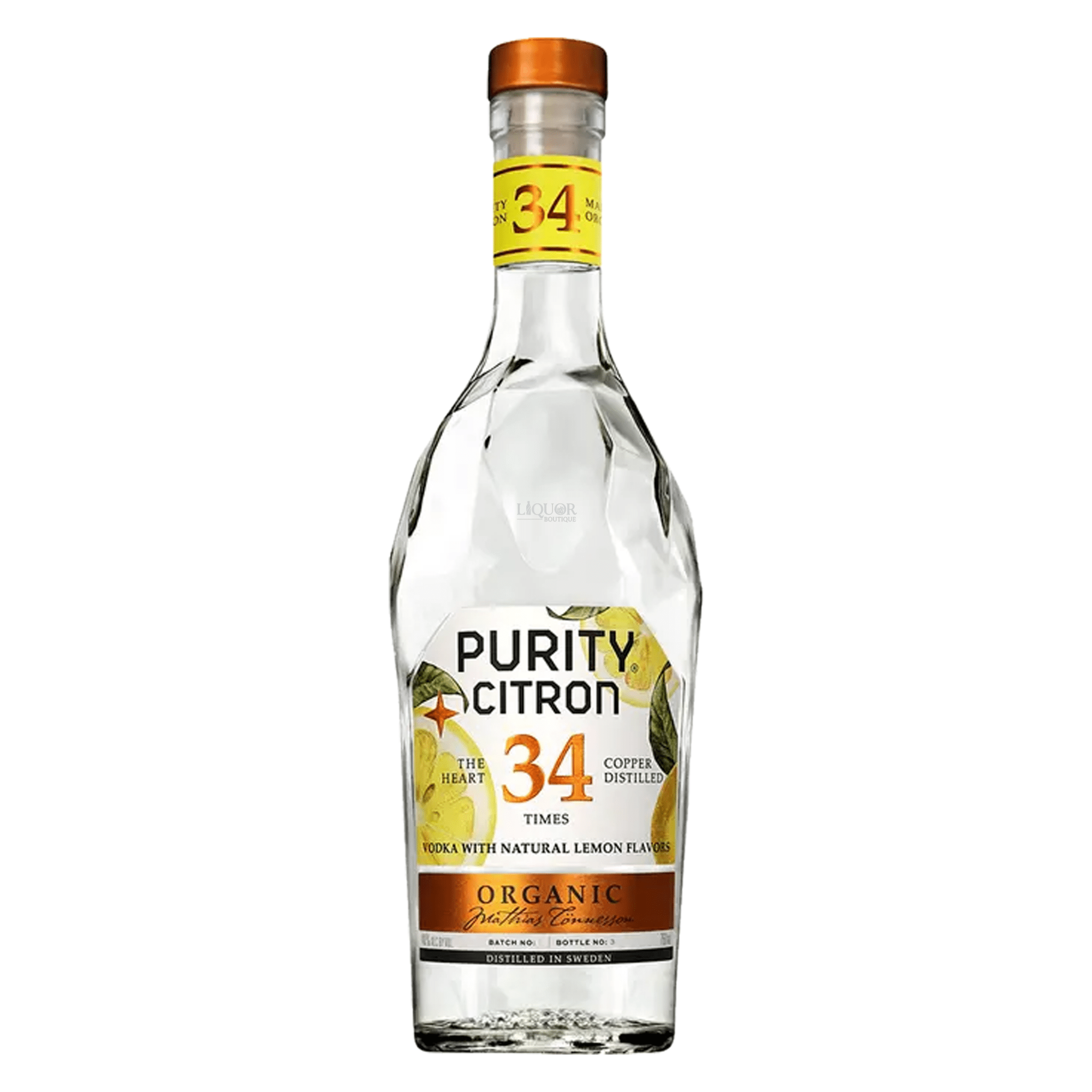 Purity Citron Vdka - Liquor Boutique