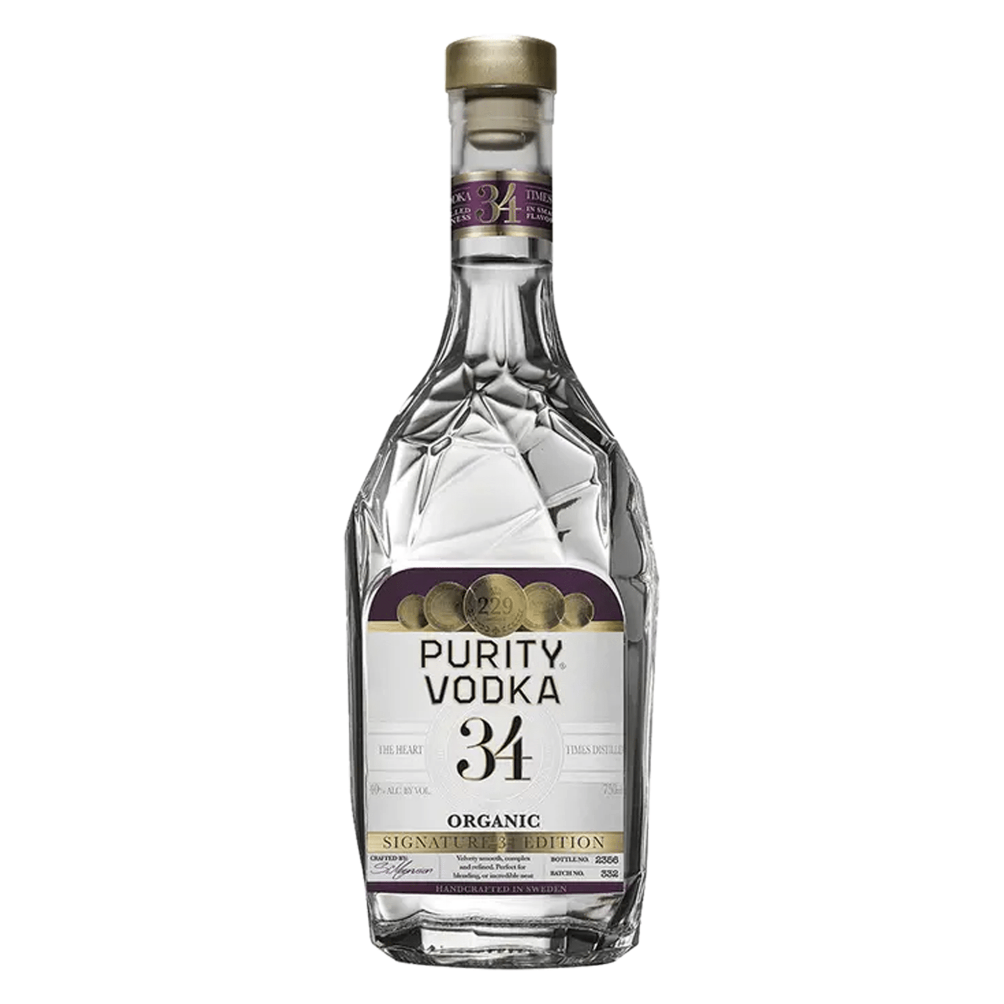 Purity Ultra 34 Premium Vodka - Liquor Boutique