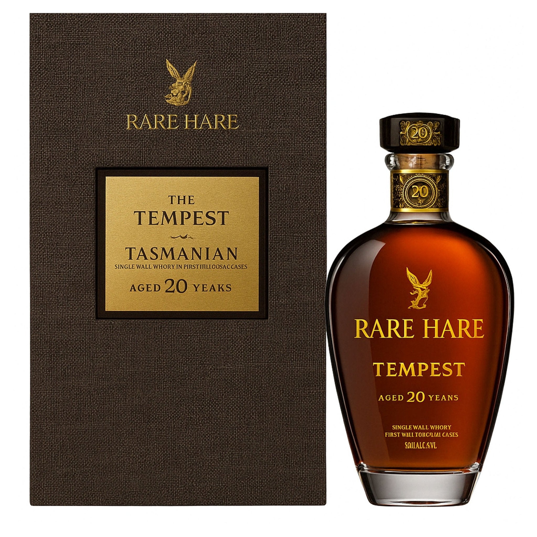 Rare Hare 20 Year Old Tempest Tasmanian Single Malt Whiskey - Liquor Boutique