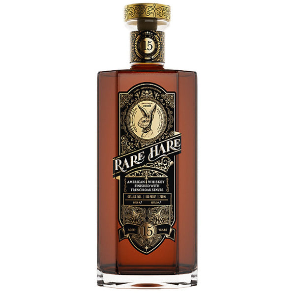 Rare Hare French Oak Staves 15 Year American Whiskey 750ml - Liquor Boutique