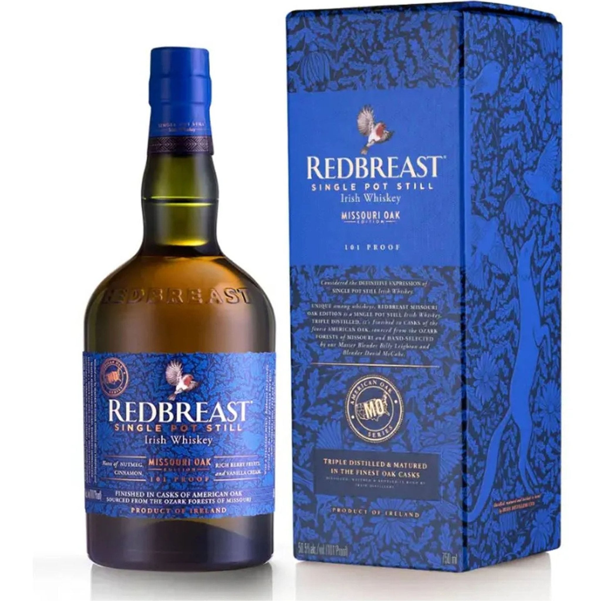 Redbreast Missouri Oak Edition Single Pot Still Irish Whiskey - Liquor Boutique