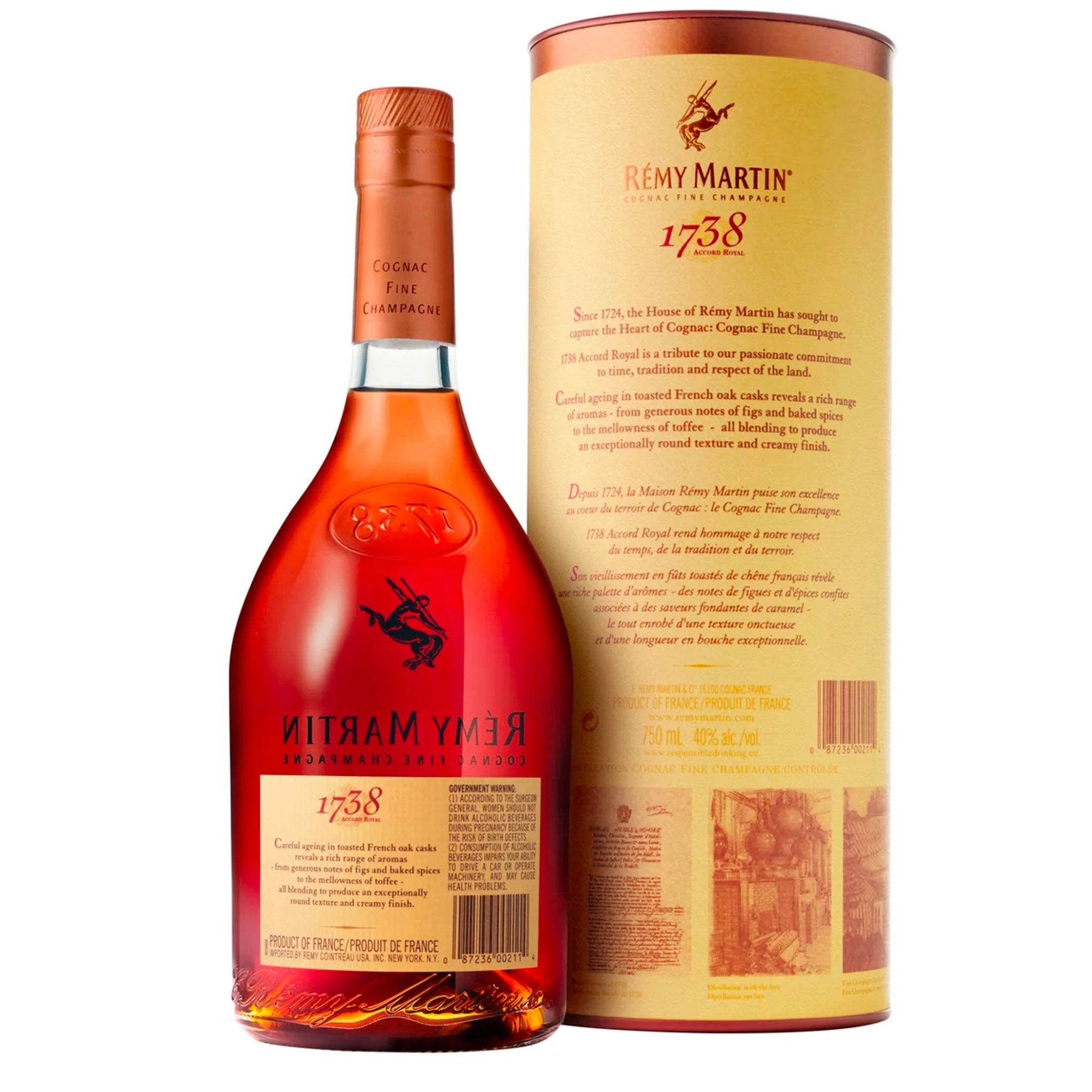 Rémy Martin 1738 Accord Royal Cognac 750ml - Liquor Boutique