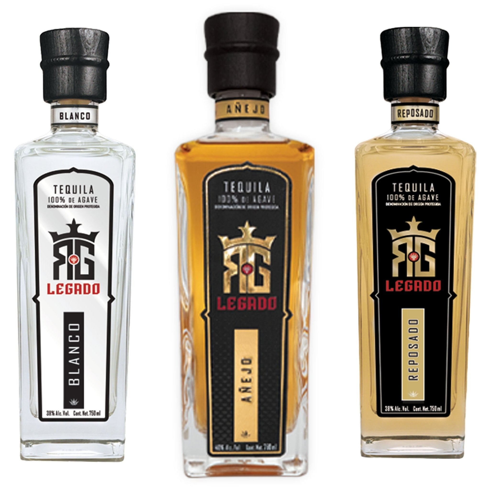 RG Legado Blanco, Reposado, & Anejo Bundle - Liquor Boutique