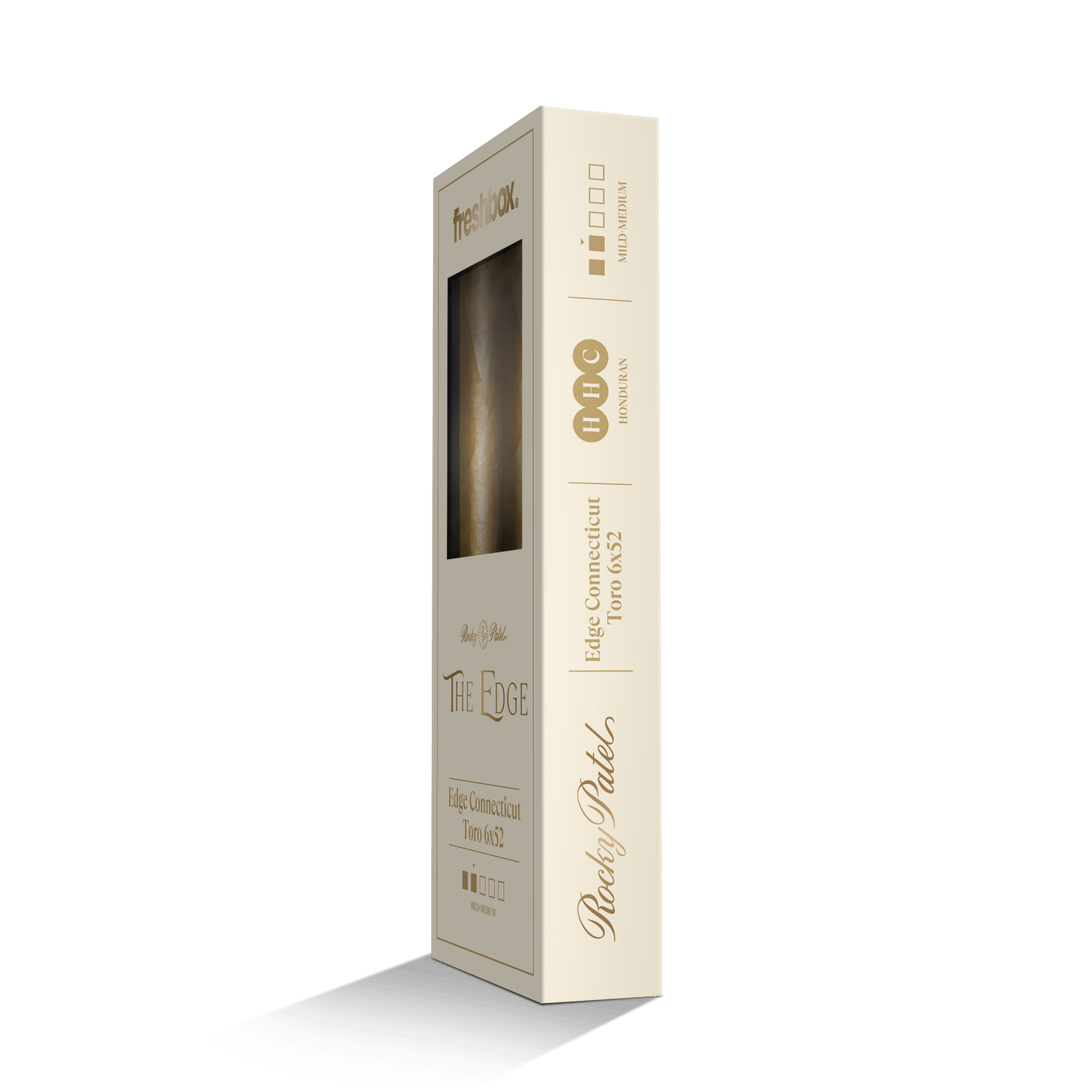 Rocky Patel Edge Connecticut Toro 6x52 FreshBox | Cigar 3-Pack - Liquor Boutique